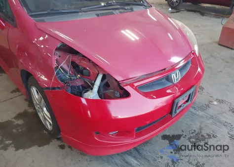 2008 Honda Fit Sport from USA, damaged, VIN JHMGD37668S067151